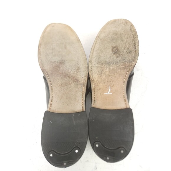 Allen Edmonds Men's Concord Leather Monk Strap Black Bicycle Toe Shoes 7.5 D - Picture 12 of 12